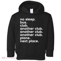 No Sleep Bus Club Another Club Plane Next Place Toddler Hoodie thumb 0