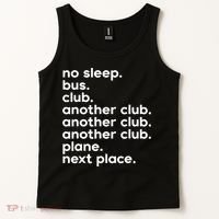 No Sleep Bus Club Another Club Plane Next Place Tank Top thumb 2