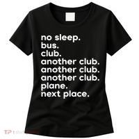 No Sleep Bus Club Another Club Plane Next Place Women's T-Shirt thumb 0
