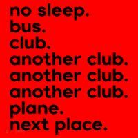 No Sleep Bus Club Another Club Plane Next Place Santa Hat thumb 1