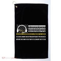 Not Seen But Deserve To Be Heard Proud 911 Dispatcher Golf Towel thumb 0