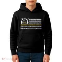 Not Seen But Deserve To Be Heard Proud 911 Dispatcher Kids Hoodie thumb 4