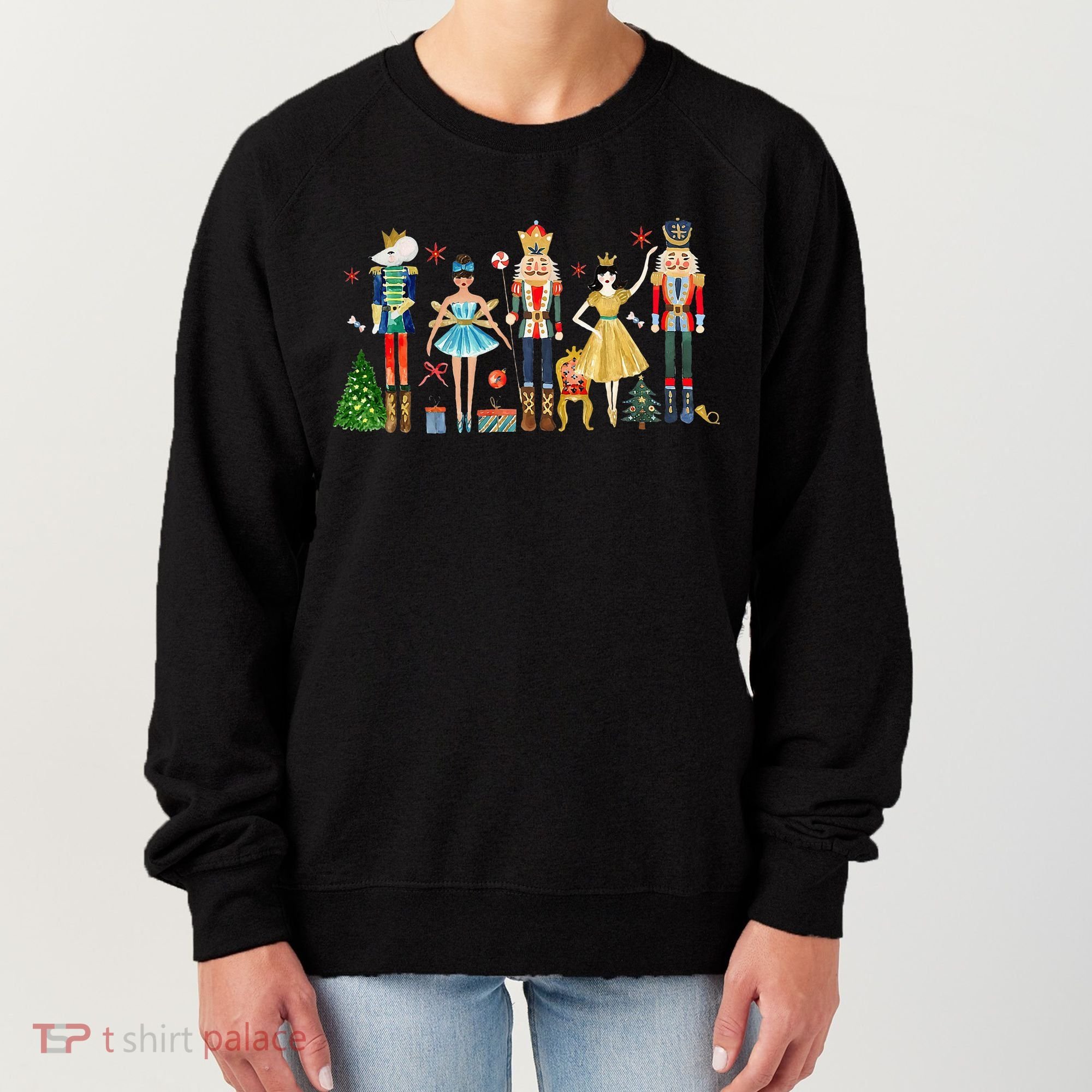 Nutcracker Squad Ballet Dance Christmas Matching Family Xmas Women's Sweatshirt
