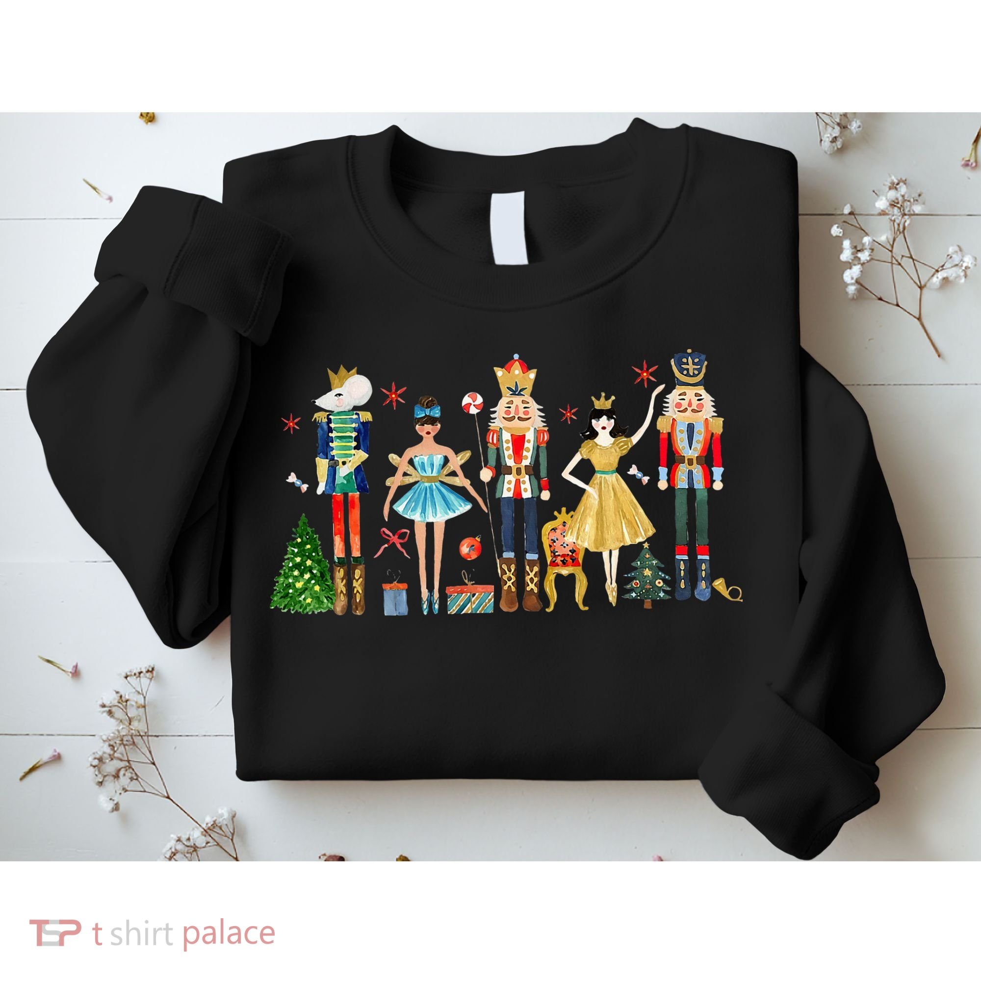 Nutcracker Squad Ballet Dance Christmas Matching Family Xmas Sweatshirt