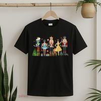 Nutcracker Squad Ballet Dance Christmas Matching Family Xmas T-Shirt thumb 2