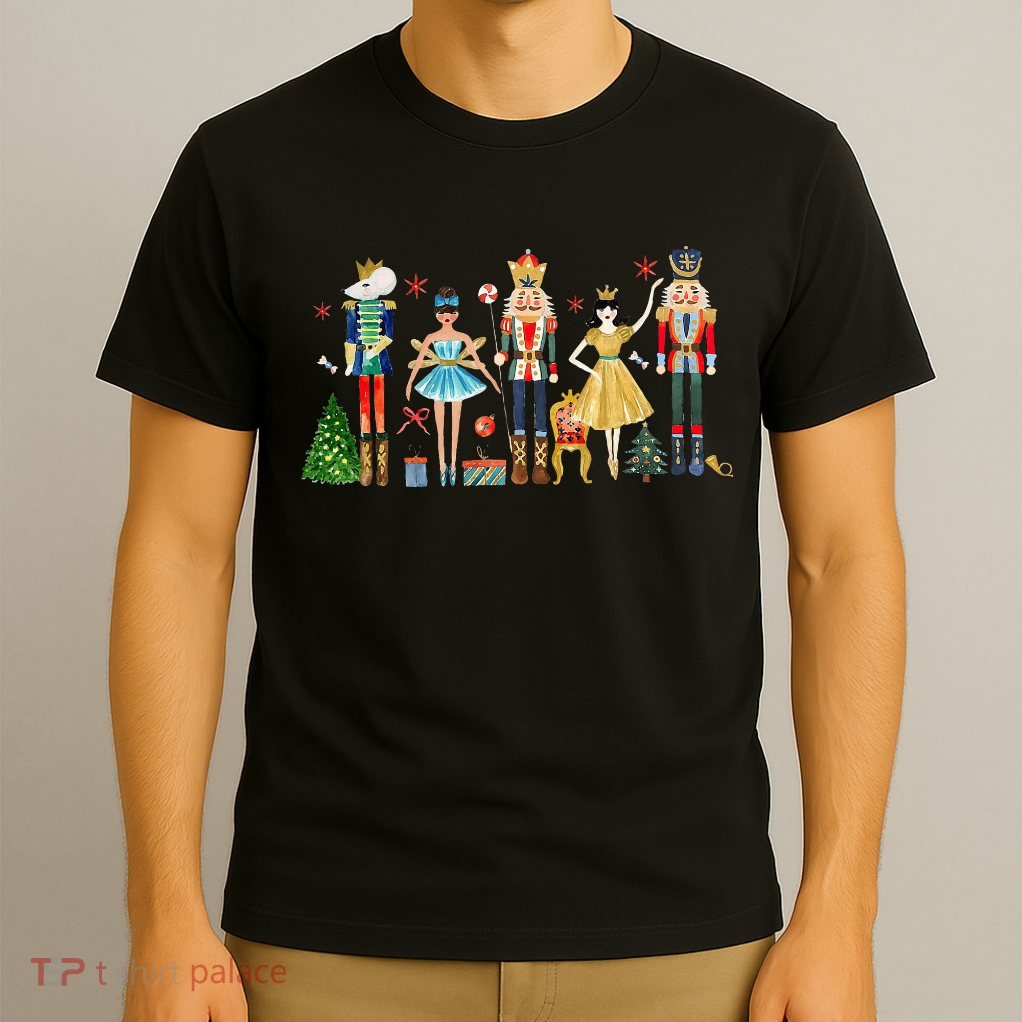 Nutcracker Squad Ballet Dance Christmas Matching Family Xmas T-Shirt