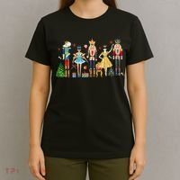 Nutcracker Squad Ballet Dance Christmas Matching Family Xmas T-Shirt thumb 4