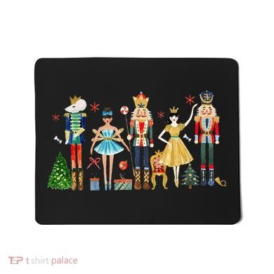 Nutcracker Squad Ballet Dance Christmas Matching Family Xmas Mousepad