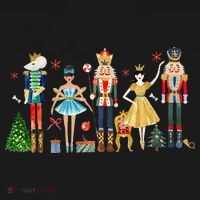 Nutcracker Squad Ballet Dance Christmas Matching Family Xmas Baby Bodysuit thumb 2