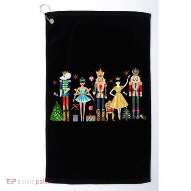Nutcracker Squad Ballet Dance Christmas Matching Family Xmas Golf Towel