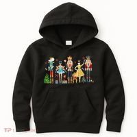 Nutcracker Squad Ballet Dance Christmas Matching Family Xmas Kids Hoodie thumb 0