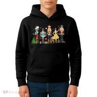 Nutcracker Squad Ballet Dance Christmas Matching Family Xmas Kids Hoodie thumb 4