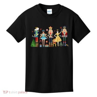 Nutcracker Squad Ballet Dance Christmas Matching Family Xmas Kids T-Shirt