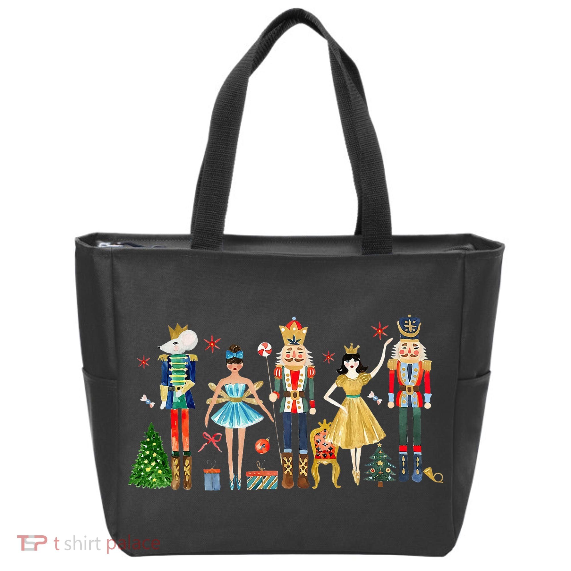 Nutcracker Squad Ballet Dance Christmas Matching Family Xmas Tote Bag