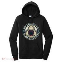 New Smyrna Beach Shark Bite Capital Of The World Graphic Women's Hoodie thumb 0