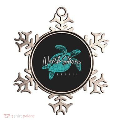 North Shore Beach Hawaii Surfer Diving Hawaiian Sea Turtle Ornament