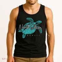 North Shore Beach Hawaii Surfer Diving Hawaiian Sea Turtle Tank Top thumb 3