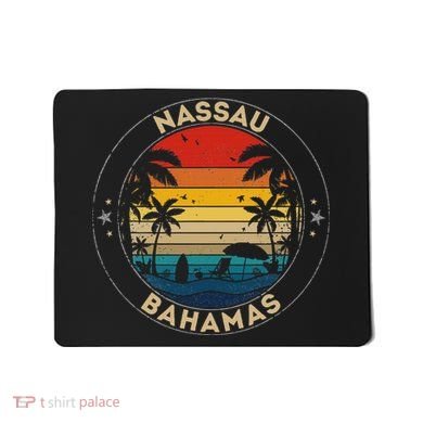Nassau Souvenir Bahamas Reminder Mousepad