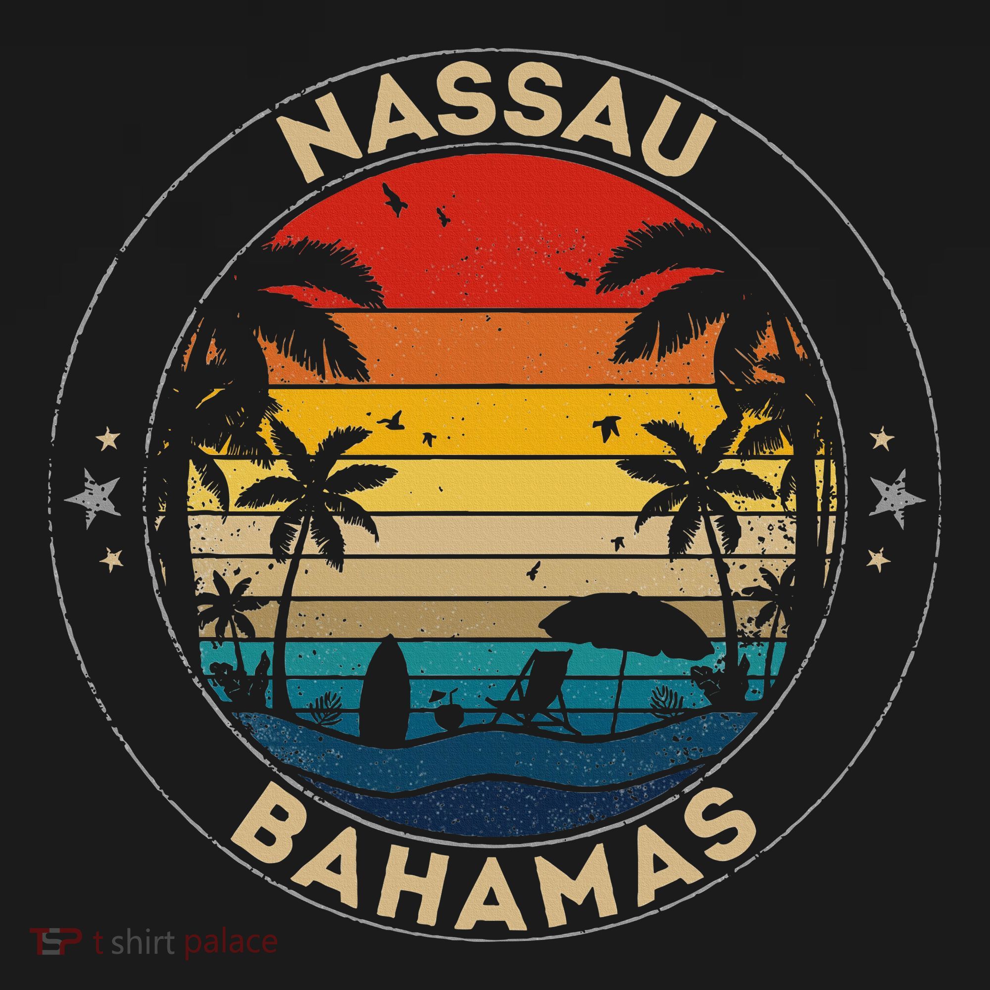 Nassau Souvenir Bahamas Reminder Baby Bodysuit