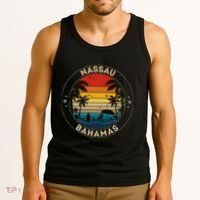 Nassau Souvenir Bahamas Reminder Tank Top thumb 3