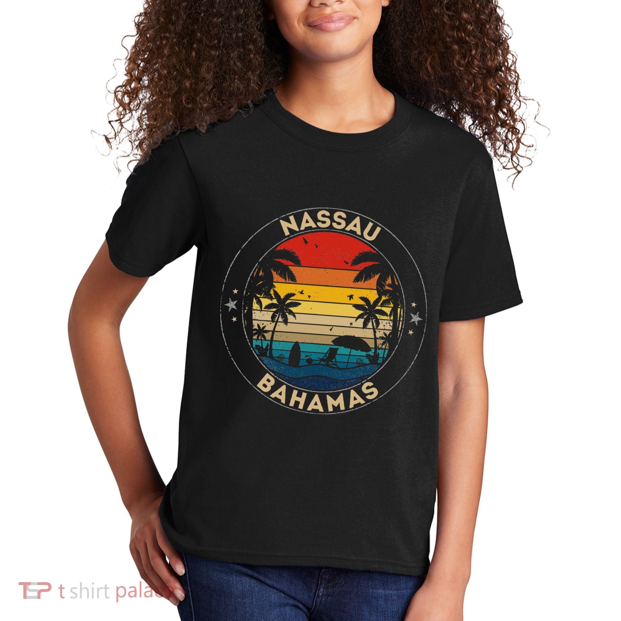 Nassau Souvenir Bahamas Reminder Kids T-Shirt
