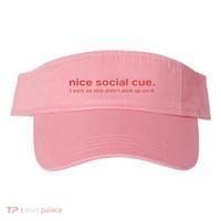 Nice Social Cue I Sure As Shit Didn’T Pick Up On It Visor thumb 0