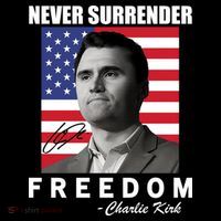 Never Surrender Charlie Kirl Freedom Toddler Hoodie thumb 2