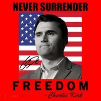 Never Surrender Charlie Kirl Freedom Santa Hat thumb 1