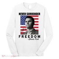 Never Surrender Charlie Kirl Freedom Long Sleeve Shirt thumb 0