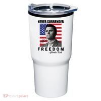 Never Surrender Charlie Kirl Freedom Tumbler thumb 0
