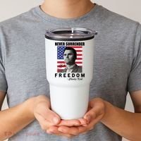 Never Surrender Charlie Kirl Freedom Tumbler thumb 2