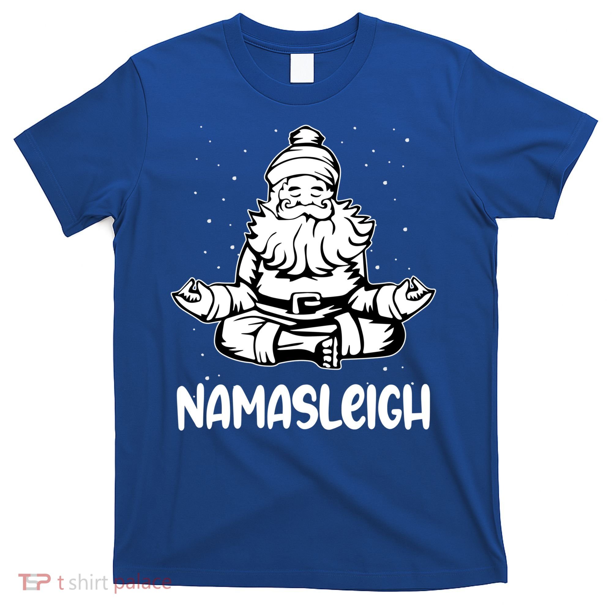 Namasleigh Santa Claus Namaste Yoga Cool Gift T-Shirt