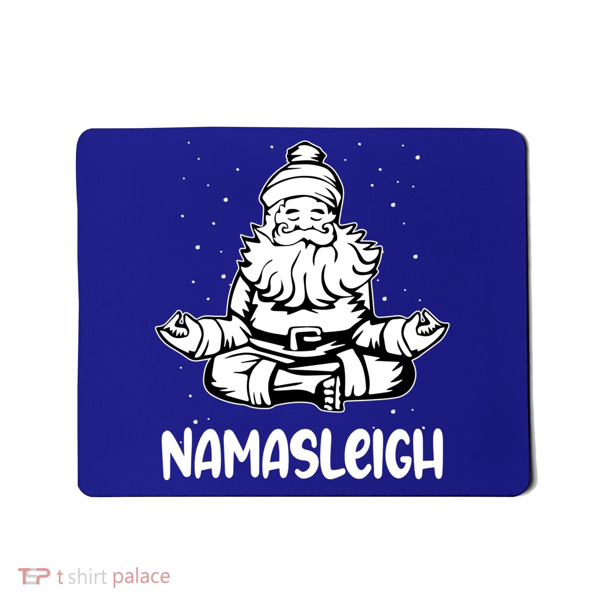 Namasleigh Santa Claus Namaste Yoga Cool Gift Mousepad