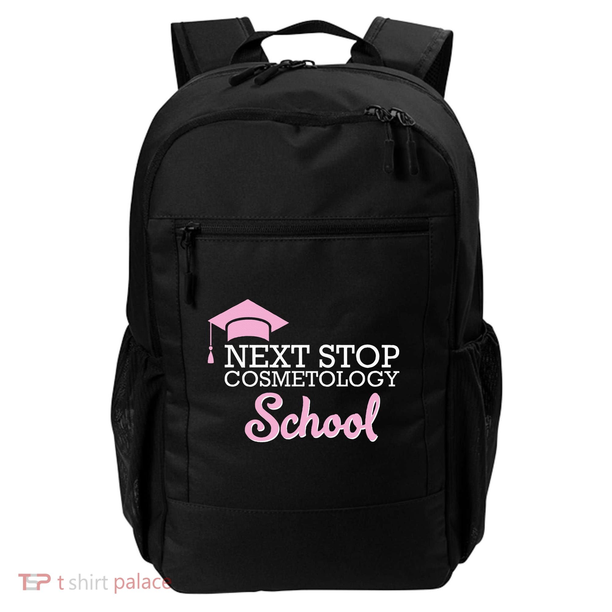 Next Stop Cosmetology School Future Cosmetologist Backpack
