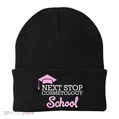 Next Stop Cosmetology School Future Cosmetologist Beanie