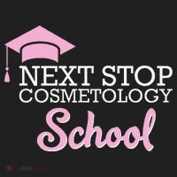 Next Stop Cosmetology School Future Cosmetologist Beanie thumb 2
