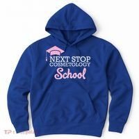 Next Stop Cosmetology School Future Cosmetologist Hoodie thumb 0