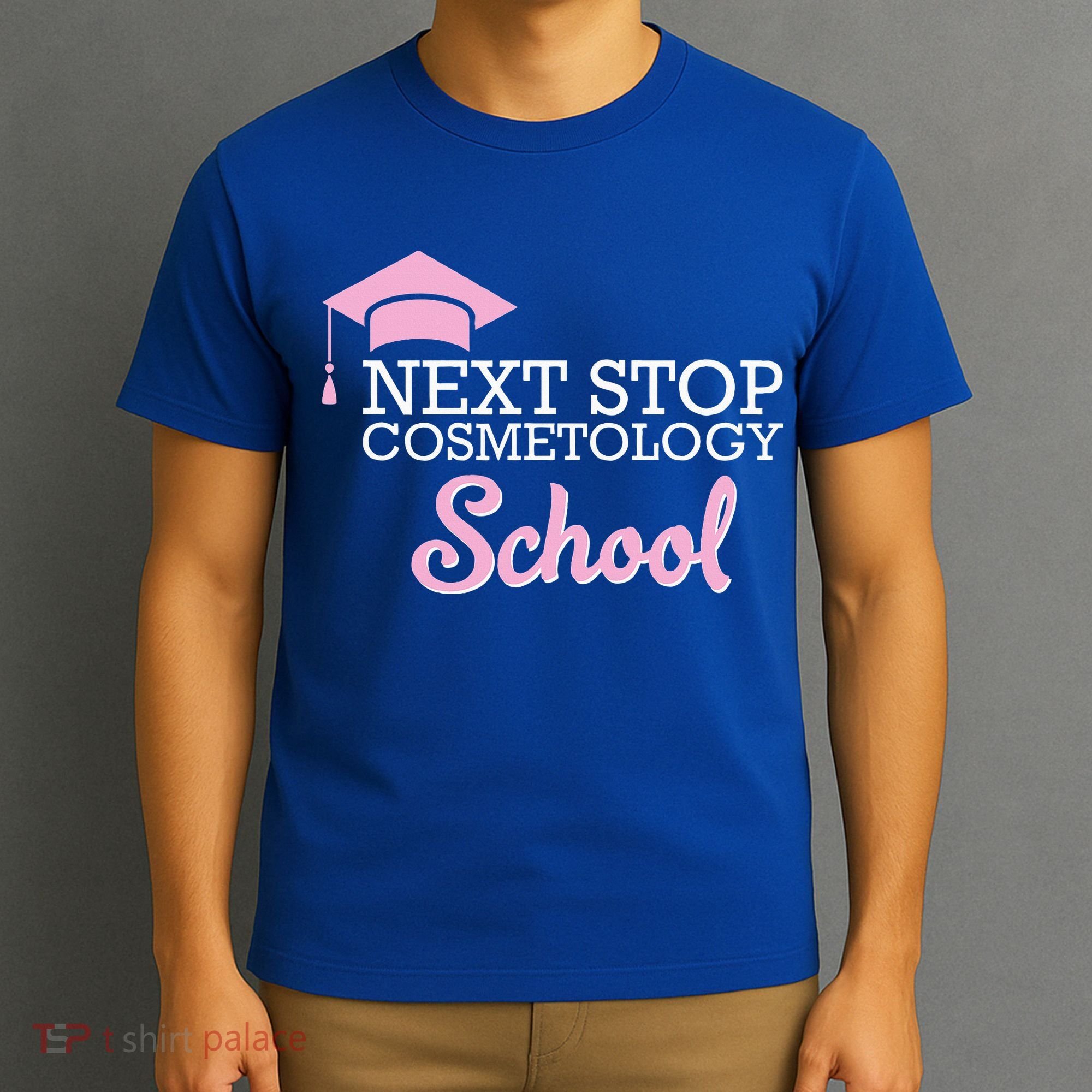 Next Stop Cosmetology School Future Cosmetologist T-Shirt