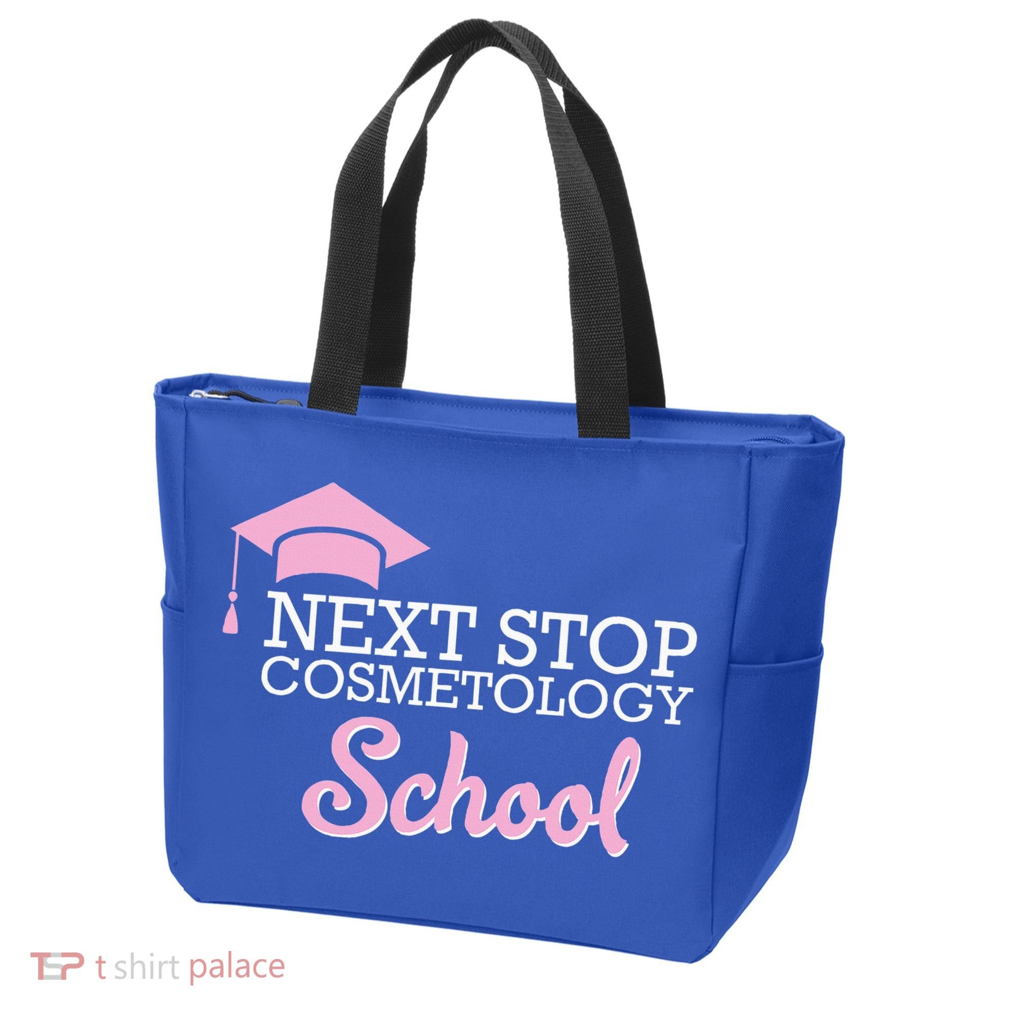 Next Stop Cosmetology School Future Cosmetologist Tote Bag