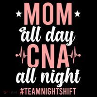 Night Shift Cna Mom Certified Nursing Assistant Meaningful Gift USA-Made Doggie Bandana thumb 2