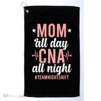 Night Shift Cna Mom Certified Nursing Assistant Meaningful Gift Golf Towel thumb 0