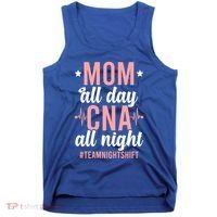 Night Shift Cna Mom Certified Nursing Assistant Meaningful Gift Tank Top thumb 0