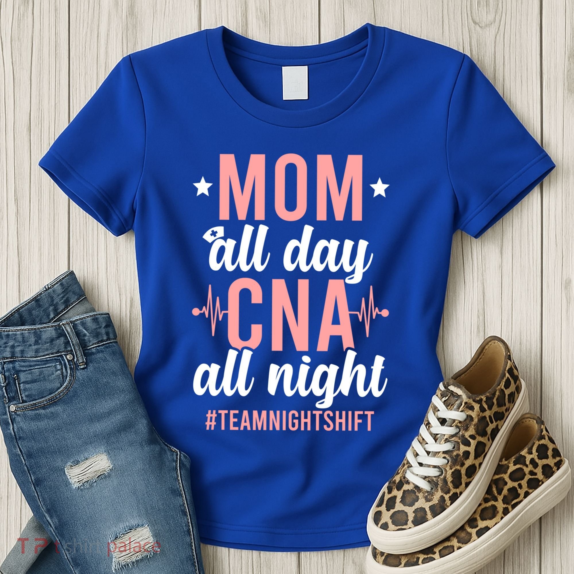 Night Shift Cna Mom Certified Nursing Assistant Meaningful Gift Women's T-Shirt
