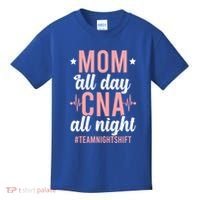 Night Shift Cna Mom Certified Nursing Assistant Meaningful Gift Kids T-Shirt thumb 0