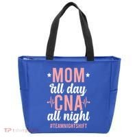 Night Shift Cna Mom Certified Nursing Assistant Meaningful Gift Tote Bag thumb 0