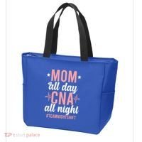 Night Shift Cna Mom Certified Nursing Assistant Meaningful Gift Tote Bag thumb 3