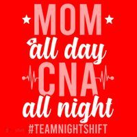 Night Shift Cna Mom Certified Nursing Assistant Meaningful Gift Santa Hat thumb 1