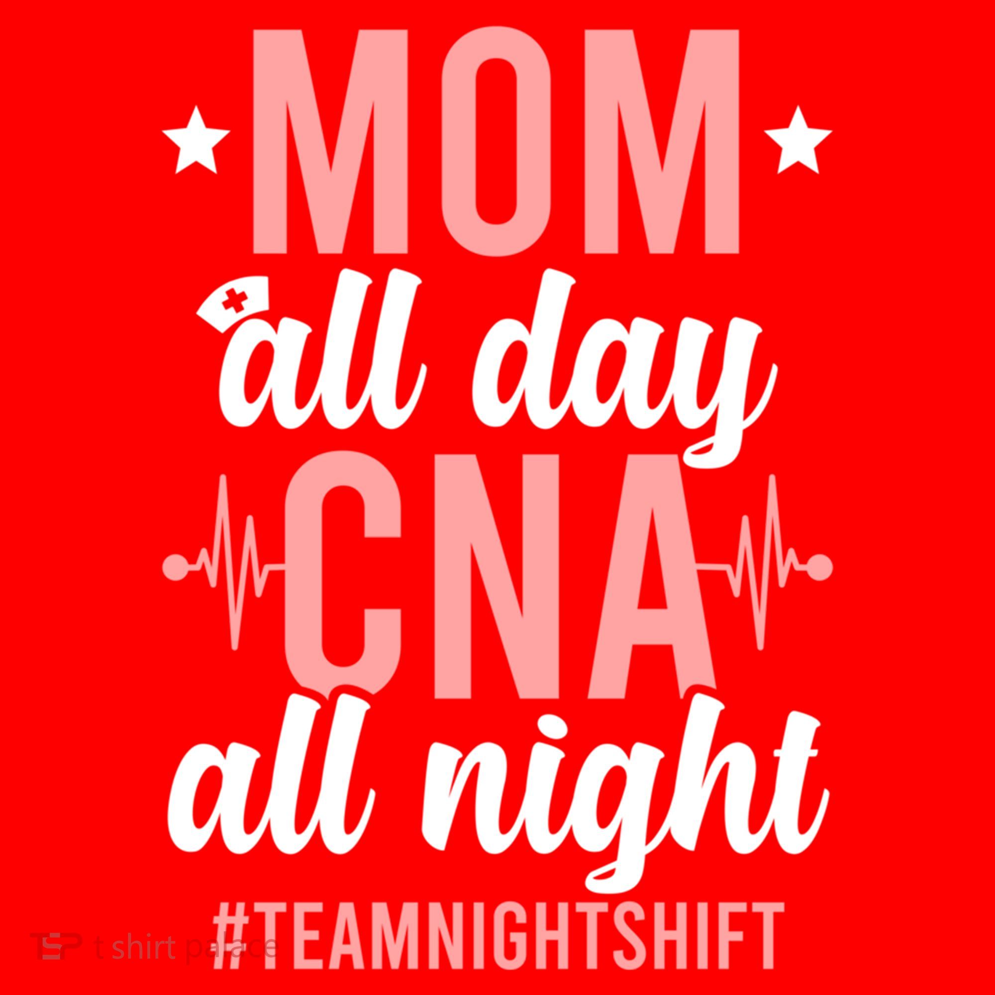 Night Shift Cna Mom Certified Nursing Assistant Meaningful Gift Santa Hat