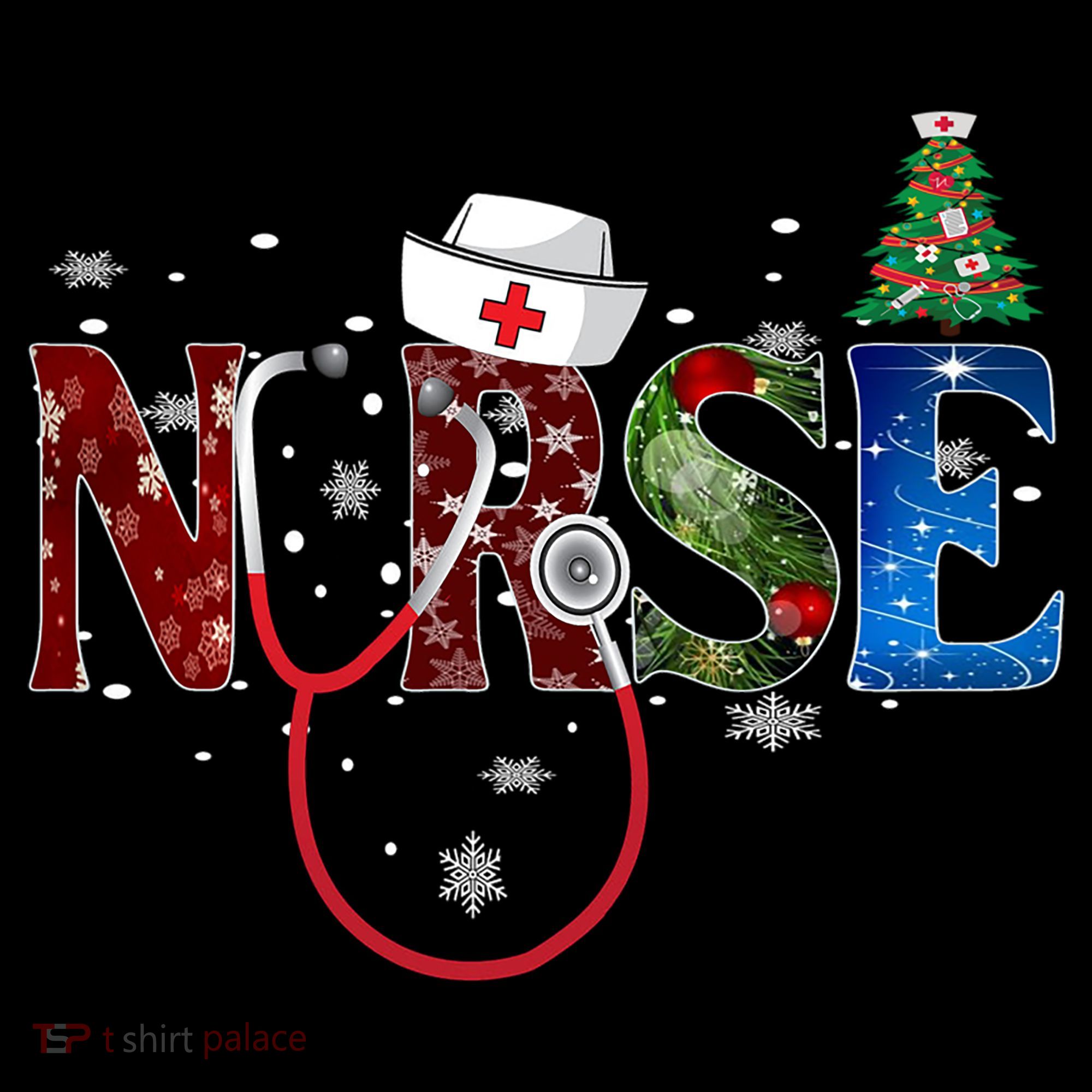 Nurse Stethoscope Christmas Tree Decor Gift Ornament