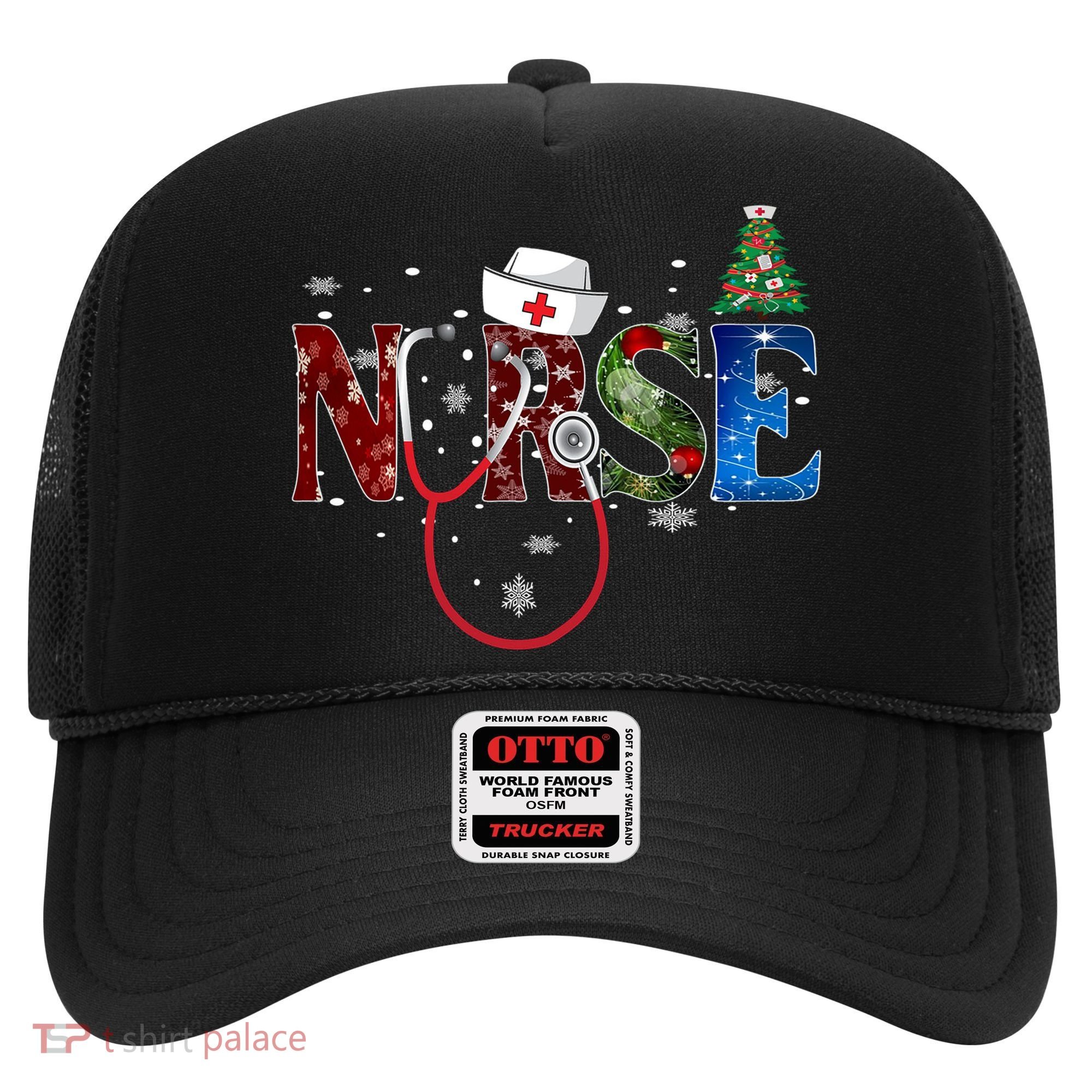 Nurse Stethoscope Christmas Tree Decor Gift Hat